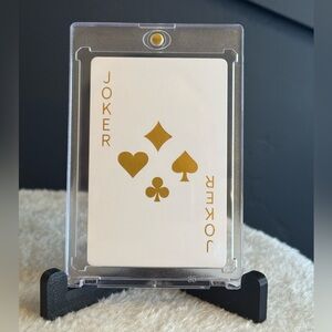 Dior joker gold card